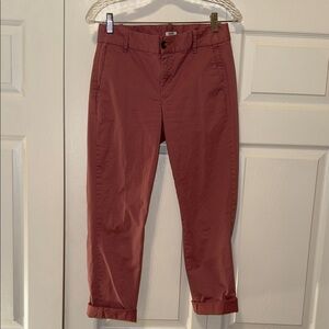 J. Crew Dusty Pink Trousers
